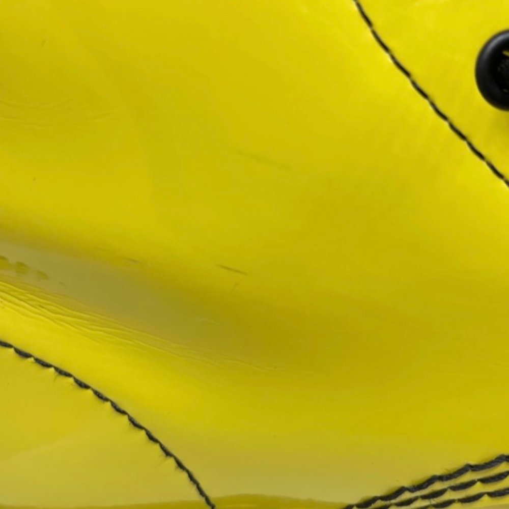 DR. MARTENS Yellow Patent Leather Ankle Boots - Picture 7 of 12